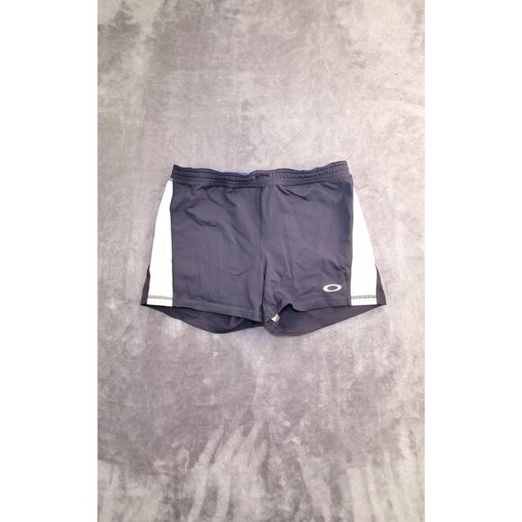 OAKLEY SZ L SHORTS FOR THE BEACH OR POOL BLACK WOMEN'S WORKOUT C21-23 - Picture 1 of 8